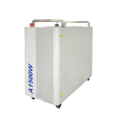 Draagbare Kleine het Lassenmachine van de Grootte1500w Laser voor Lasser van de de Vezellaser van het Roestvrij staalaluminium de Luchtgekoelde