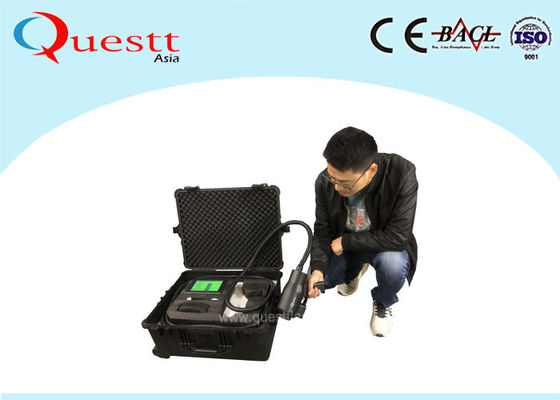100W 200W Motor Oil Rust Removal Laser Machine For Cleaning Car