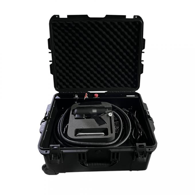 Pulse 200w 300w koffervezel laser reinigingsmachine roest verwijdering machine 0