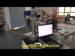 Metalen onderdelen roestvrij staal lasermarkeringsmachine 20W laserbron gratis computer